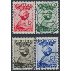 NETHERLANDS - 1935 Voor het Kind set of 4, used – NVPH # 279-282