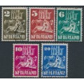 NETHERLANDS - 1950 Church Rebuilding Fund set of 5, used – NVPH # 556-560