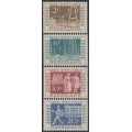 NETHERLANDS - 1952 ITEP Stamp Exhibition set of 4, MNH – NVPH # 592-595