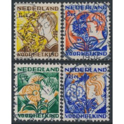NETHERLANDS - 1932 Voor het Kind set of 4, used – NVPH # 248-251
