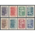 NETHERLANDS - 1952 Jubilee + ITEP Stamp Exhibition set of 8, MNH – NVPH # 588-595