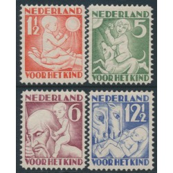 NETHERLANDS - 1930 Voor het Kind set of 4, MH – NVPH # 232-235
