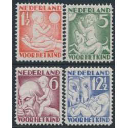 NETHERLANDS - 1930 Voor het Kind set of 4, MH – NVPH # 232-235