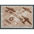 NETHERLANDS - 1935 6c+4c brown National Air Fund, mint hinged – NVPH # 278