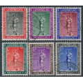 LUXEMBOURG - 1937 Children’s Charity set of 6, used – Michel # 303-308