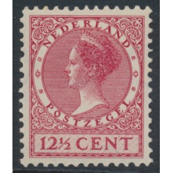 NETHERLANDS - 1927 12½c rose Queen Wilhelmina, rings watermark, MH – NVPH # 184