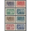 NETHERLANDS - 1952 Jubilee + ITEP Stamp Exhibition set of 8, MNH – NVPH # 588-595