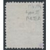 NETHERLANDS - 1881 1½c blue/black Postage Due, perf. 13½:13¼, type III, used – NVPH # P4IIIA