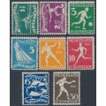 NETHERLANDS - 1928 Amsterdam Olympics set of 8, MH – NVPH # 212-219