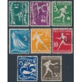 NETHERLANDS - 1928 Amsterdam Olympics set of 8, used – NVPH # 212-219