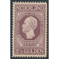 NETHERLANDS - 1913 2½G violet Jubilee, perf. 11½:11, MH – NVPH # 99A