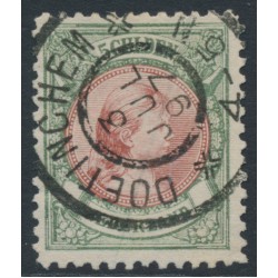 NETHERLANDS - 1896 5G bronze-green/red-brown Wilhelmina, used – NVPH # 48C