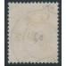 NORWAY - 1883 12øre deep brown Posthorn (unshaded, picture height = 21mm), used – Facit # 42b