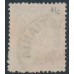 NORWAY - 1883 20øre greenish blue Posthorn (unshaded, picture height = 21mm), used – Facit # 44Bbb