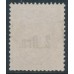 NORWAY - 1888 2øre on 12øre brown Posthorn, has a break in “Ø” of the overprint, used – Facit # 47c