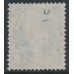 NORWAY - 1856 4Sk dark blue King Oscar I, used – Facit # 4a