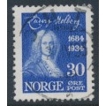 NORWAY - 1934 30øre blue Ludvig Holberg, used – Facit # 197