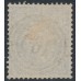 NORWAY - 1856 4Sk blue King Oscar I, used – Facit # 4a