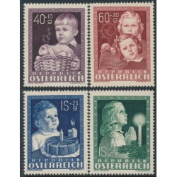 AUSTRIA - 1949 Children’s Welfare set of 4, MNH – Michel # 929-932