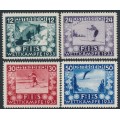 AUSTRIA - 1933 FIS Competition in Innsbruck set of 4, MH – Michel # 551-554