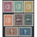 AUSTRIA - 1922 Airmail set of 8, MH – Michel # 425-432