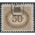 AUSTRIA - 1894 50Kr brown Postage Due, perf. 11½:11½, used – Michel # P9E