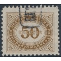 AUSTRIA - 1894 50Kr brown Postage Due, perf. 11½:11½, used – Michel # P9E