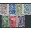 AUSTRIA - 1910 20H to 1Kr Emperor's Birthday, MNH – Michel # 168-174