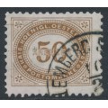 AUSTRIA - 1894 50Kr brown Postage Due, perf. 11½:11½, used – Michel # P9E