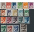 AUSTRIA - 1925-1930 2g to 10S Airmail set of 20, MH – Michel # 468-487