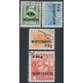 AUSTRIA - 1935 Winter Relief overprints set of 4, used – Michel # 613-616