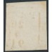 AUSTRIA - 1854 1Kr cadmium-yellow Coat of Arms, type III, used – Michel # 1Yd