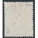 AUSTRIA - 1863 3Kr yellow-green Double-Headed Eagle, perf. 14, used – Michel # 25a