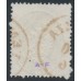 AUSTRIA - 1863 3So green Arms, perf. 14, Lombardy-Venice, used – Michel # 15