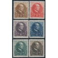 AUSTRIA - 1930 President Miklas set of 6, MH – Michel # 512-517