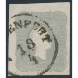 AUSTRIA - 1861 1.05Kr deep grey Newspaper Stamp, used – Michel # 23b