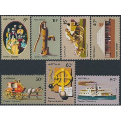 AUSTRALIA - 1972 Pioneer Life set of 7, MNH – SG # 523-529