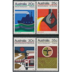 AUSTRALIA - 1973 National Development set of 4, MNH – SG # 541-544
