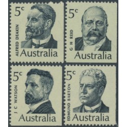 AUSTRALIA - 1969 Prime Ministers set of 4, MNH – SG # 446-449