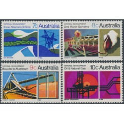 AUSTRALIA - 1970 7c to 10c National Development set of 4, MNH – SG # 469-472