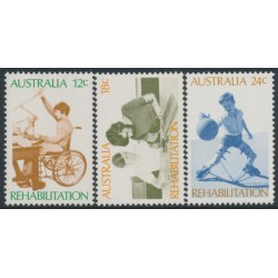 AUSTRALIA - 1972 Rehabilitation set of 3, MNH – SG # 514-516