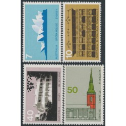 AUSTRALIA - 1973 Opera House and Architecture set of 4, MNH – SG # 556-559