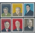 AUSTRALIA - 1975 10c Famous Australians set of 6, MNH – SG # 590-595