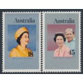 AUSTRALIA - 1977 18c & 45c Silver Jubilee set of 2, MNH – SG # 645-646