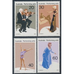 AUSTRALIA - 1977 20c to 60c Performing Arts set of 4, MNH – SG # 641-644