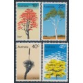 AUSTRALIA - 1978 18c to 45c Australian Trees set of 4, MNH – SG # 664-667