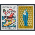 AUSTRALIA - 1977 15c & 45c Christmas set of 2, MNH – SG # 655-656