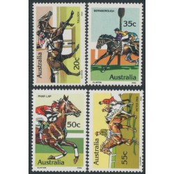 AUSTRALIA - 1978 20c to 55c Race Horses set of 4, MNH – SG # 699-702