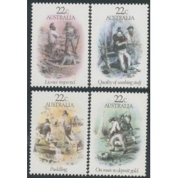 AUSTRALIA - 1981 22c Gold Rush Era set of 4, MNH – SG # 774-777