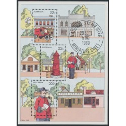 AUSTRALIA - 1980 22c National Stamp Week M/S, MNH – SG # MS757